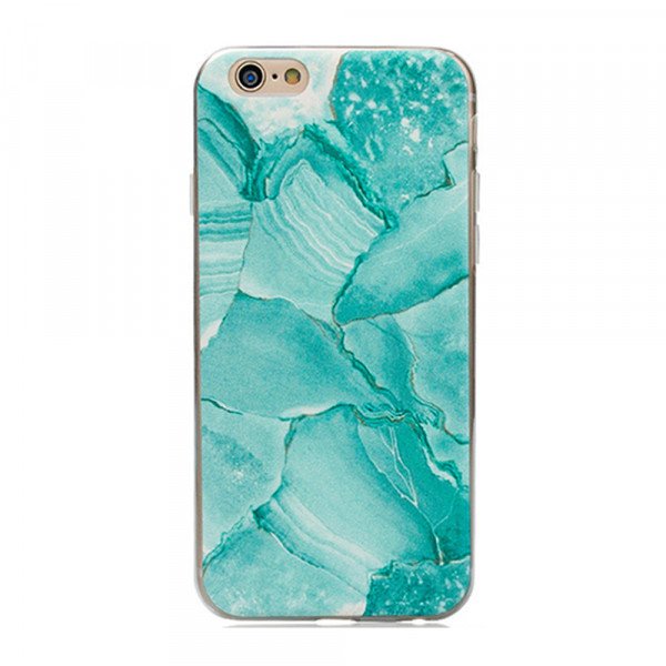 Wholesale iPhone 7 Plus Marble Design Case (Green)